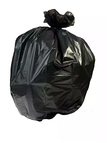 BTG-60XH 60 gallon, 100, Super Strong, 37.5 wide x 57 inches,1.5 Mil True Gauge, Trash Bags, Black LLDPE, MADE IN USA
