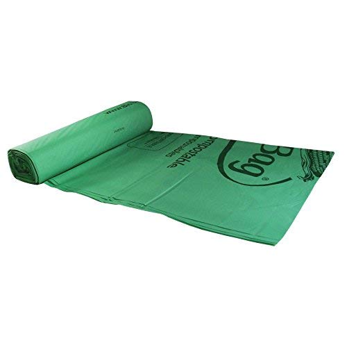 BioBag Compostable Bags - 23 Gallon Trash Can Liners - Case of 120 bags