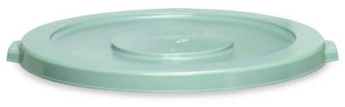 Continental 4445GY 44-Gallon Huskee LLDPE Waste Lid, Round, Gray