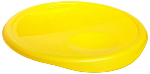 Rubbermaid Commercial 5730YEL Round Storage Container Lids, 13 1/2 dia x 2 3/4 h, Yellow