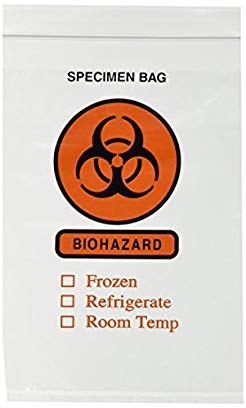 Biohazard Specimen Bags 6