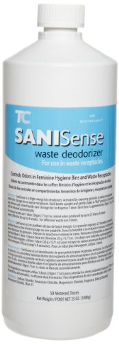 Rubbermaid Commercial FG402348 SaniSense Round Waste Bin Deodorizer