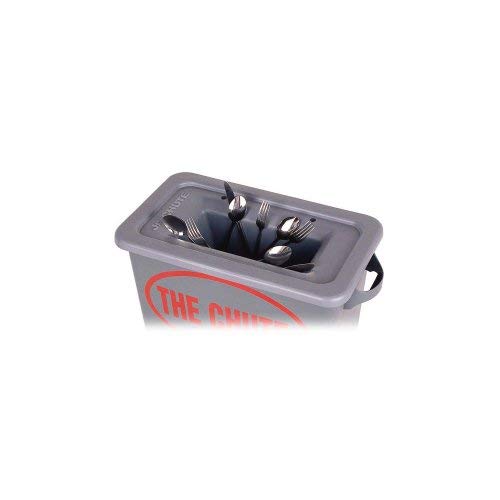Golden West 2318 The Chute Gray Flatware Trap For 23 Gal. Containers
